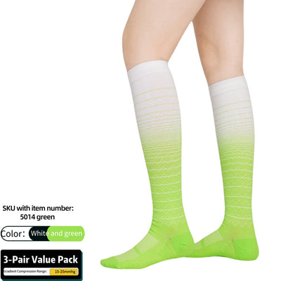 Women's Performance Compression Sock 3-Pack (15-25mmHg)Four season style