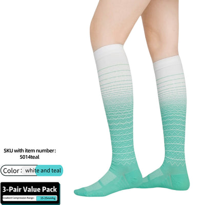 Women's Performance Compression Sock 3-Pack (15-25mmHg)Four season style