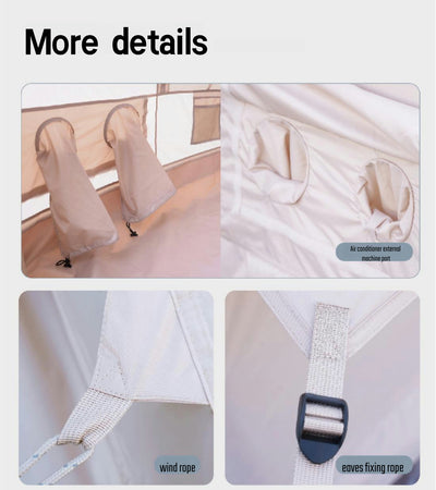 ESTISOCO7.0，4-8 Person Tent, 7.5㎡