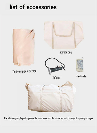 ESTISOCO7.0，4-8 Person Tent, 7.5㎡