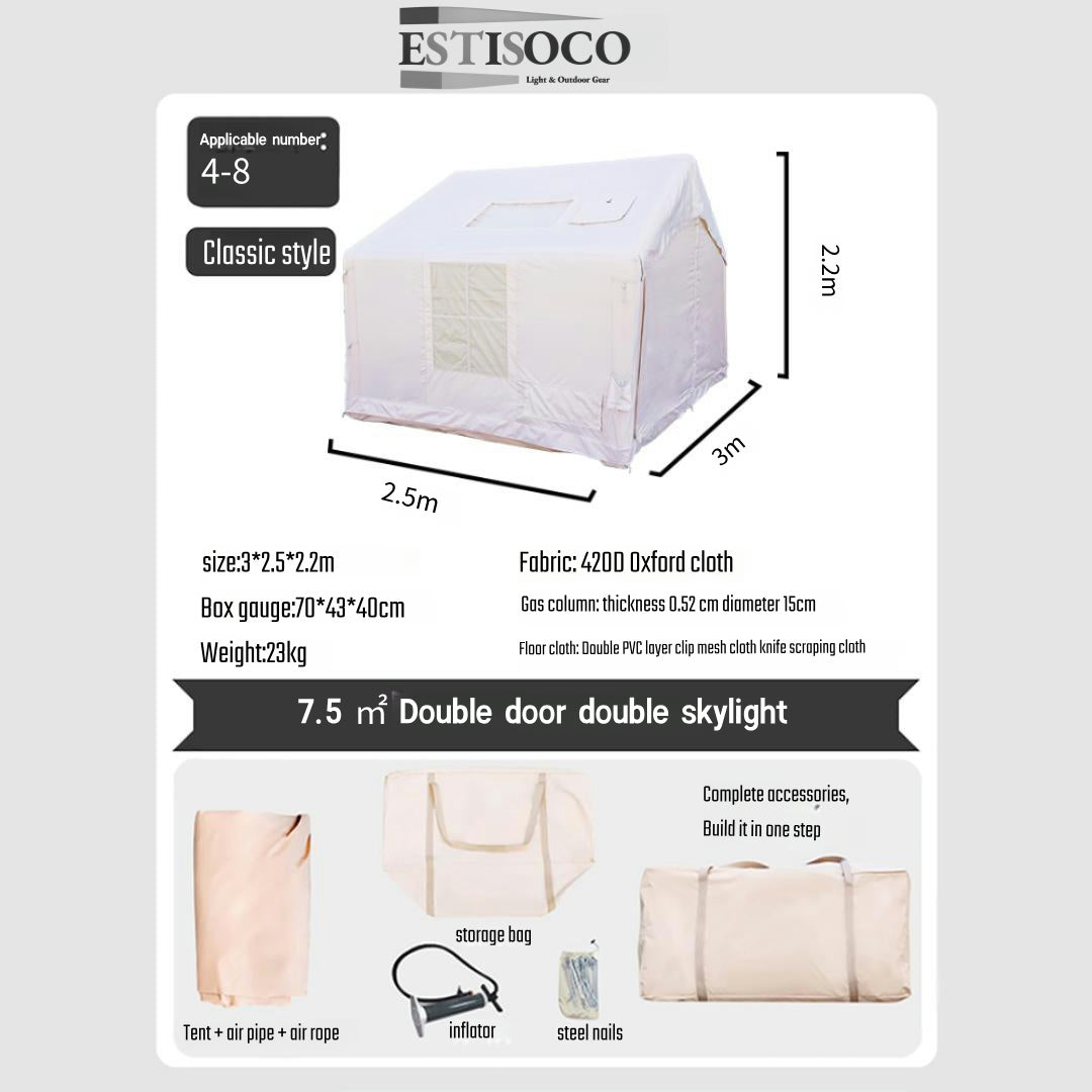 ESTISOCO7.0，4-8 Person Tent, 7.5㎡