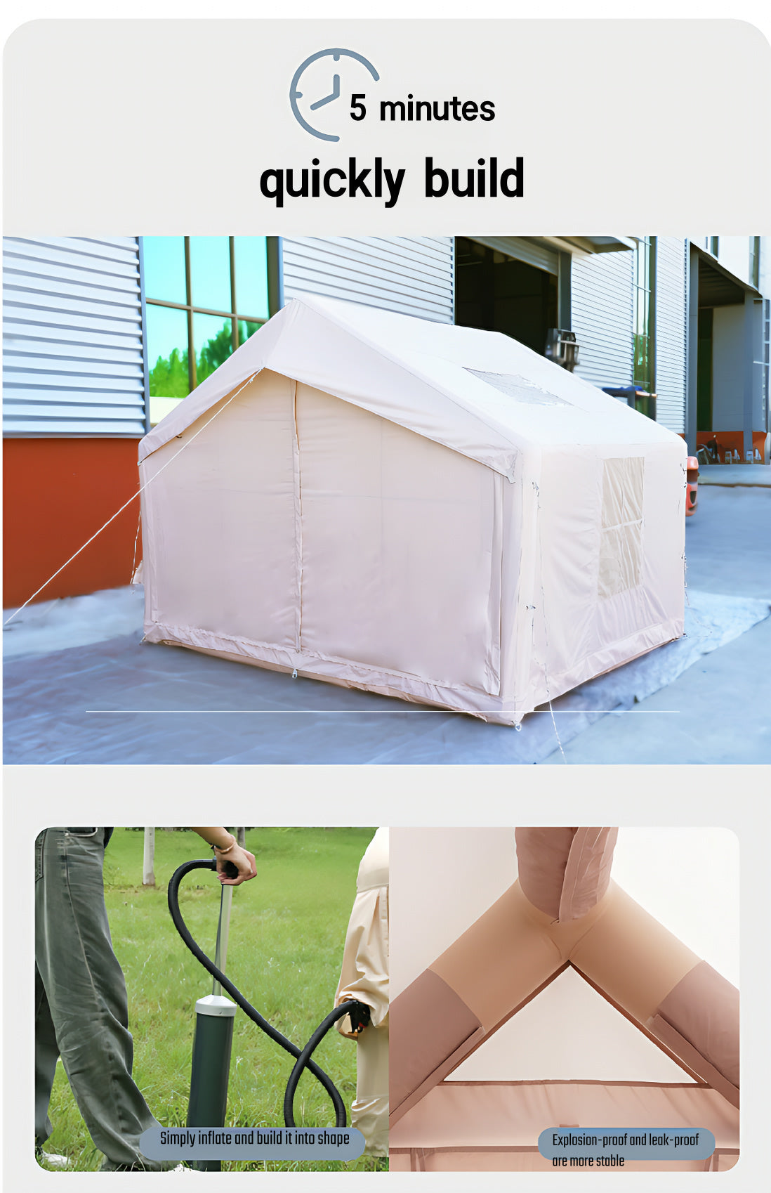 ESTISOCO7.0，4-8 Person Tent, 7.5㎡