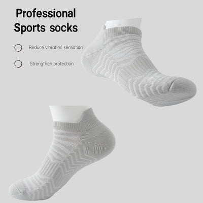 Athletic Running Ankle Socks, Low Cut Cushioned Anti-Blister Tab Sports Socks Men Women 3 Pairs