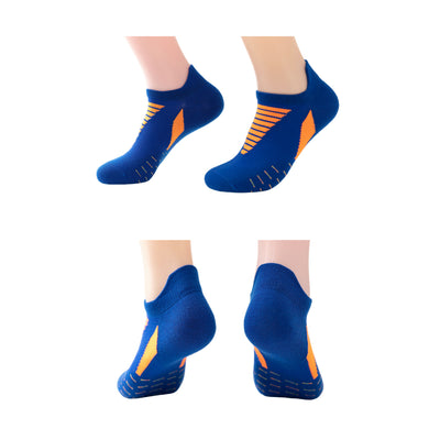 Ultralight Athletic Running Socks for Men and Women with Seamless Toe, Moisture Wicking, Cushion Padding 4Pairs