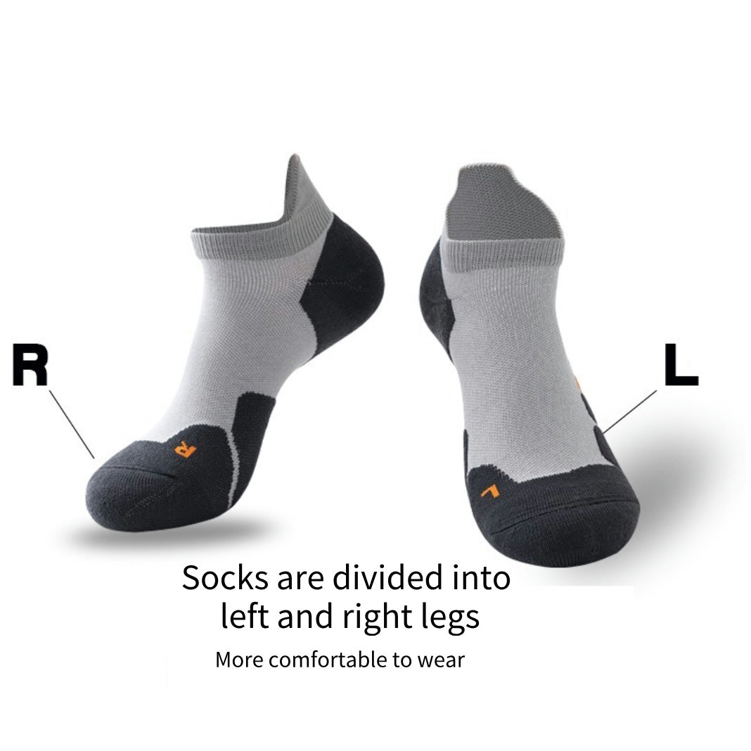 Elite Basketball Socks, 4 Pack Cushion Performance Crew Athletic Socks for Adult & Youth Kids