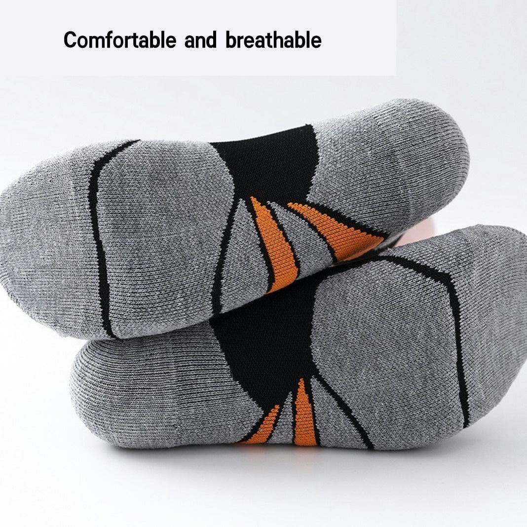 Elite Basketball Socks, 4 Pack Cushion Performance Crew Athletic Socks for Adult & Youth Kids